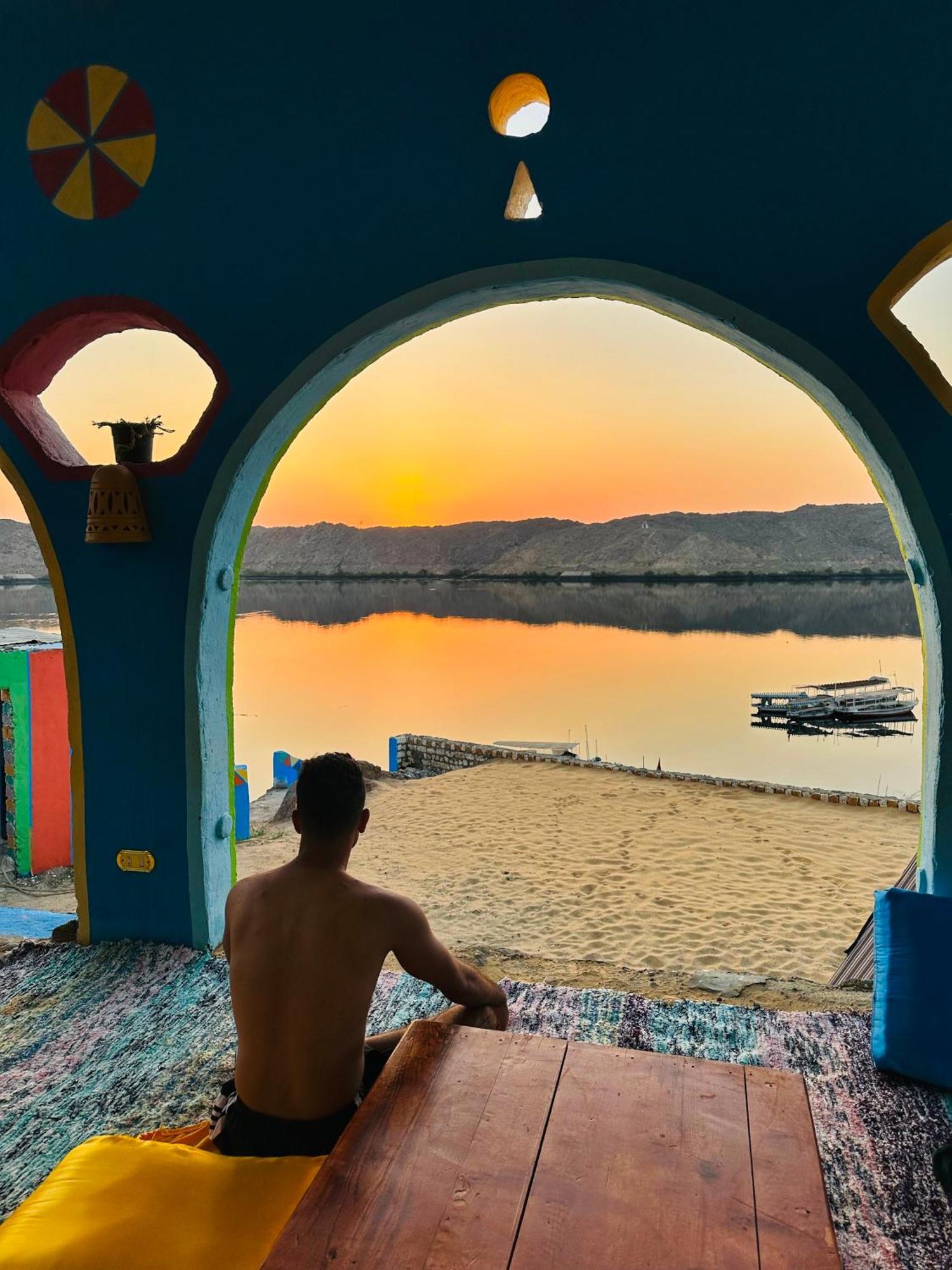 Heissa Hostel Aswan Eksteriør billede